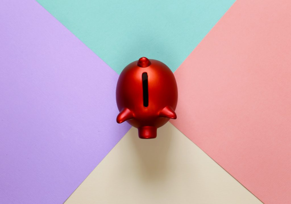 Red Piggy Bank